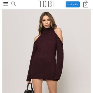 Turtleneck Sweater Dress